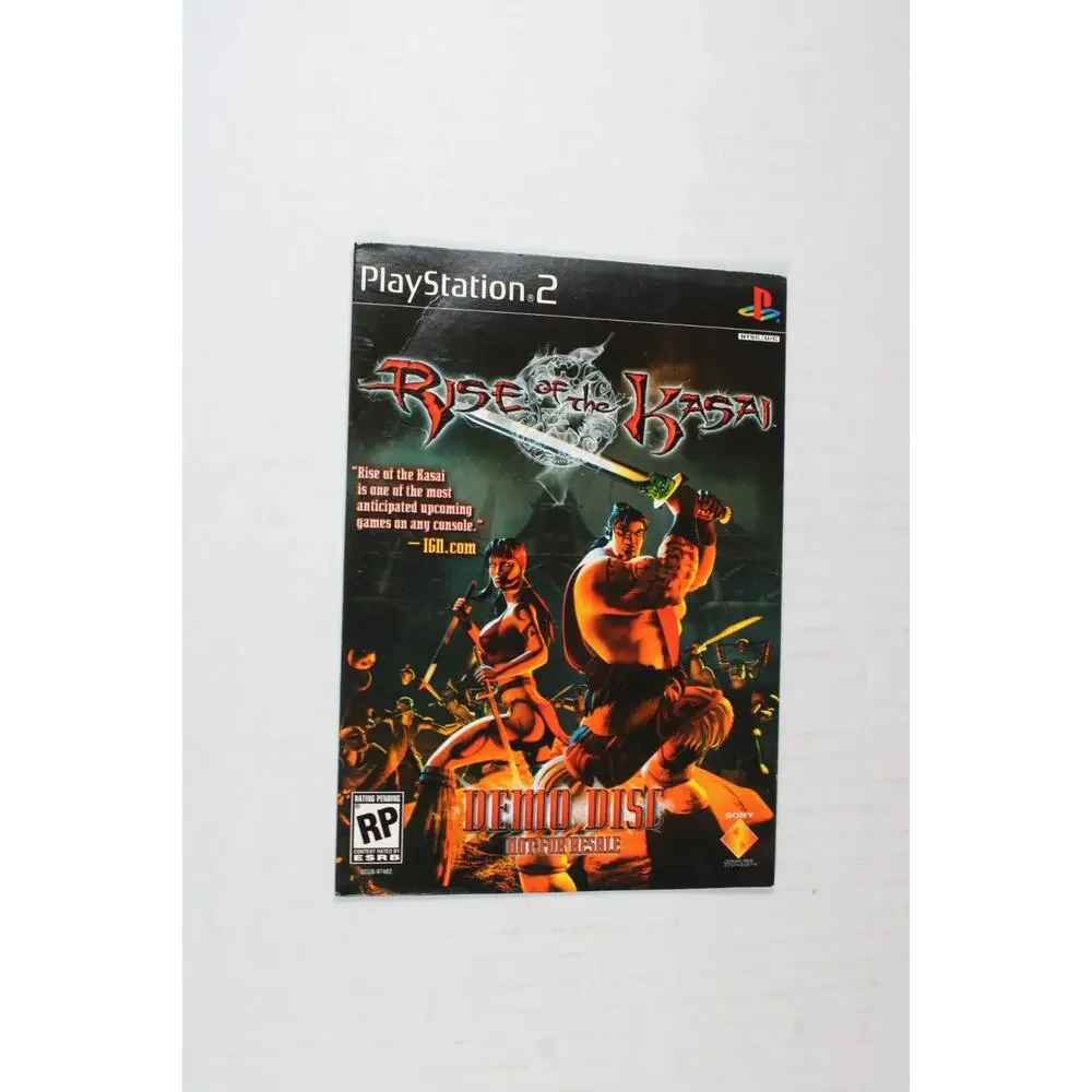 Rise of the Kasai Demo Disc PS2 (Sony Playstation 2, 2005) New and Sealed